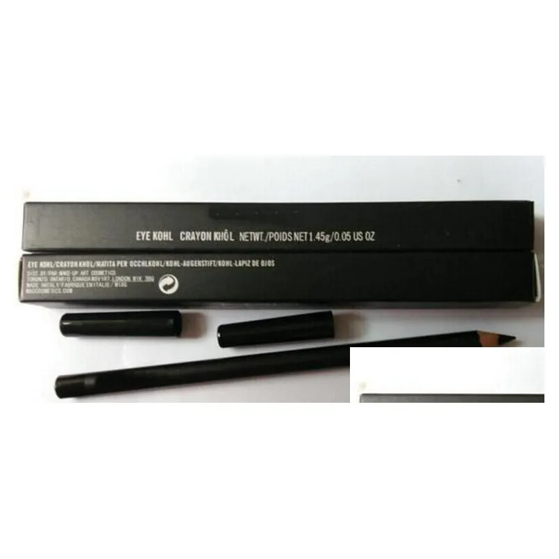  gift hot products black eyeliner pencil eye kohl with box 1.45g