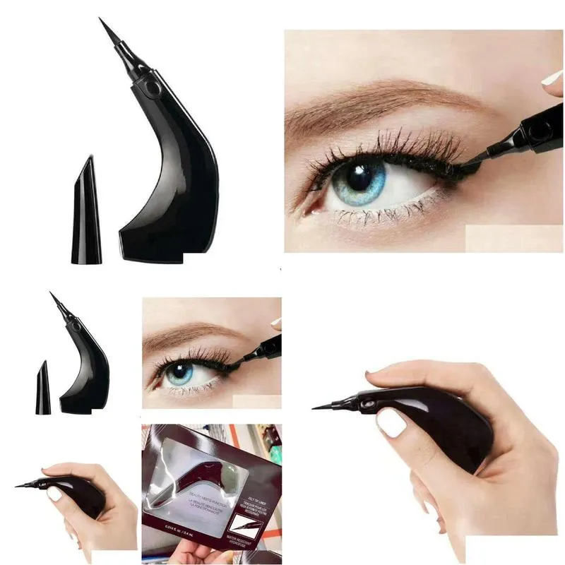 the curve liquid eyeliner beauty meets function waterproof cosmetics party queen eye makeup eyeliner