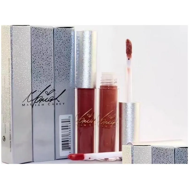 good quality new limited edition holiday riah carey liquid lipstick lipgloss gift