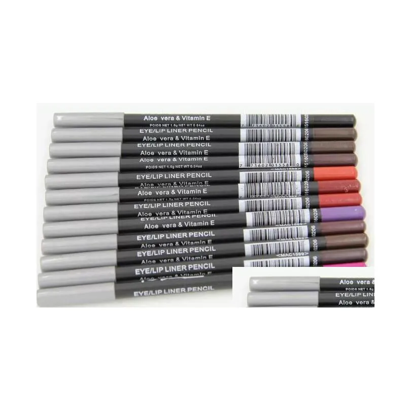 120 pcs waterproof eyeliner cosmetics twelve different colors