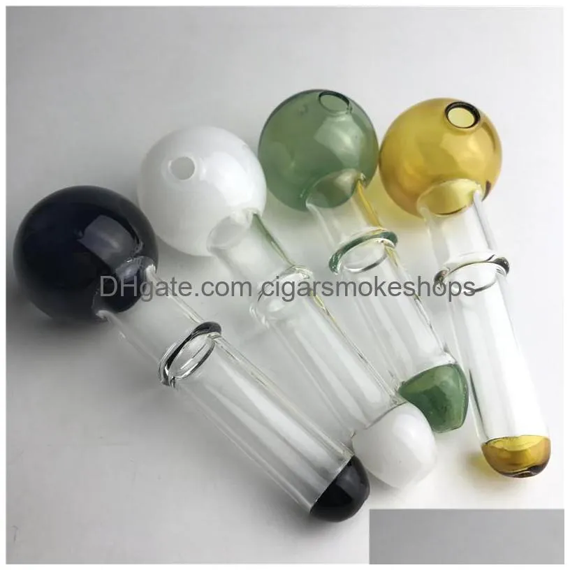 xxl glass oil burner pipe with 4.8 inch 40mm large bowl thick pyrex colorful filter tips cheap hand pipes for smoking