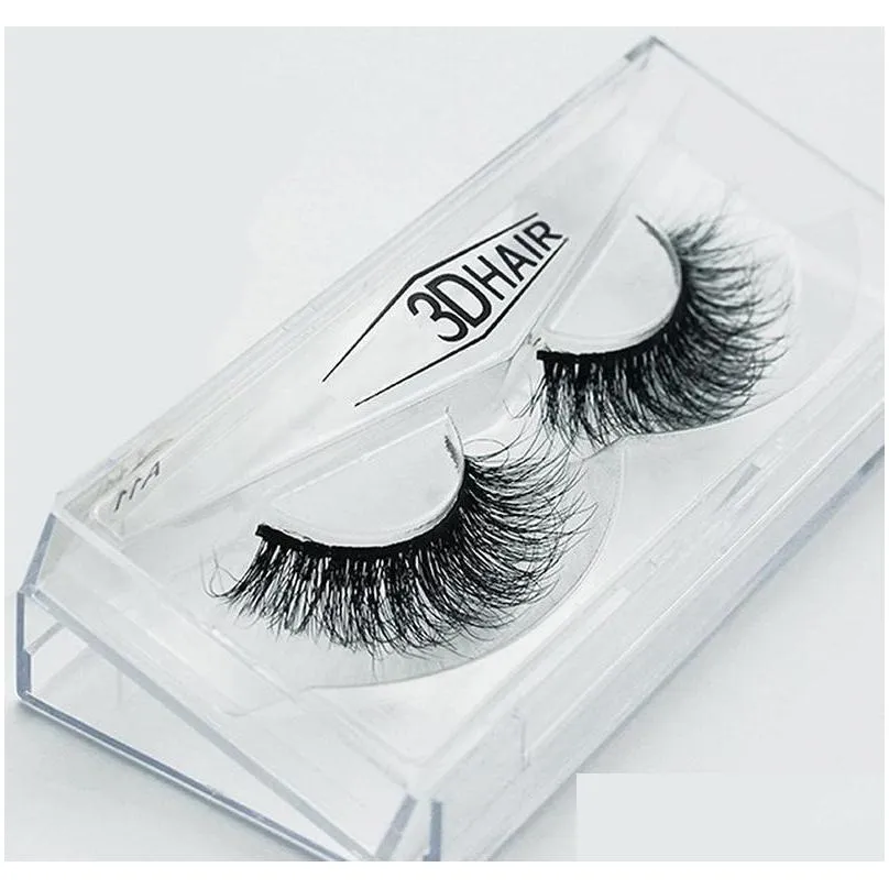 mink eyelashes 11 styles 1pair lot real siberian 3d full strip false eyelash long individual mink lashes extension