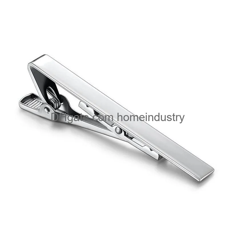 mens tie clips party favor simple wedding decoration tie clip fashion jewelry 5.8x0.6cm