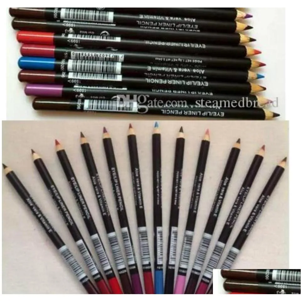 240 pcs waterproof eyeliner pencil cosmetics twelve different colors