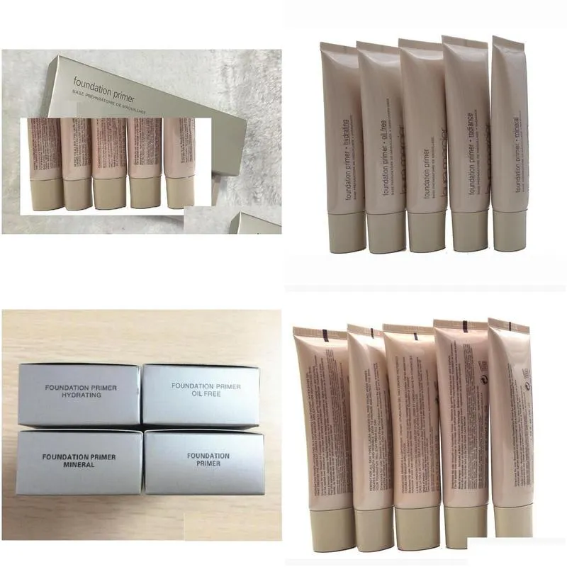 new makeup laura mercier foundation primer/hydrating/ mineral/ oil base 50ml 4 styles face makeup natural
