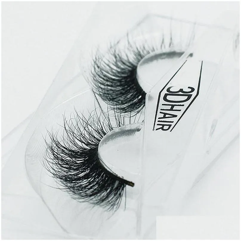 mink eyelashes 11 styles 1pair lot real siberian 3d full strip false eyelash long individual mink lashes extension
