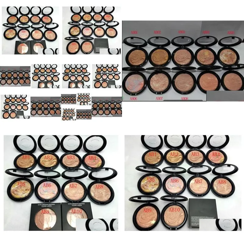 50 pcs makeup new mineralize powder english name and number 9g