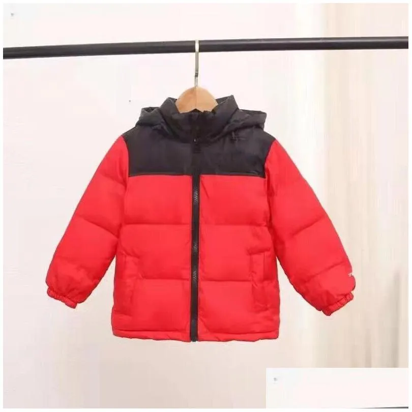 big boys girls brand down coat top quality kids hooded cottonpadded parka coats girl jackets children outwear boy jacket2998