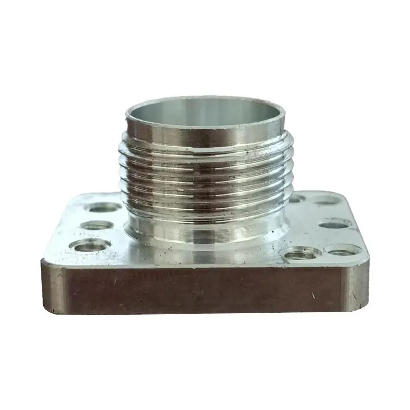 small processing machinery partsfactory direct sales precision manufacturing aluminum square connection sleeve