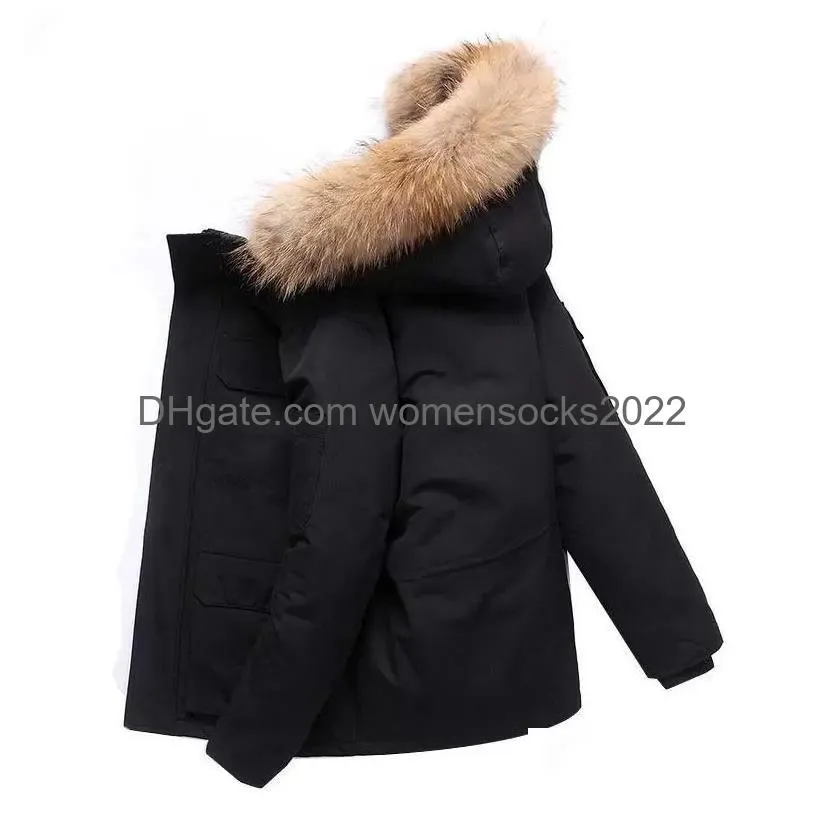 2023 mens jackets winter cotton womens parka coats fashion outdoor windbreakers couples thickened warm coats custom designer canadian