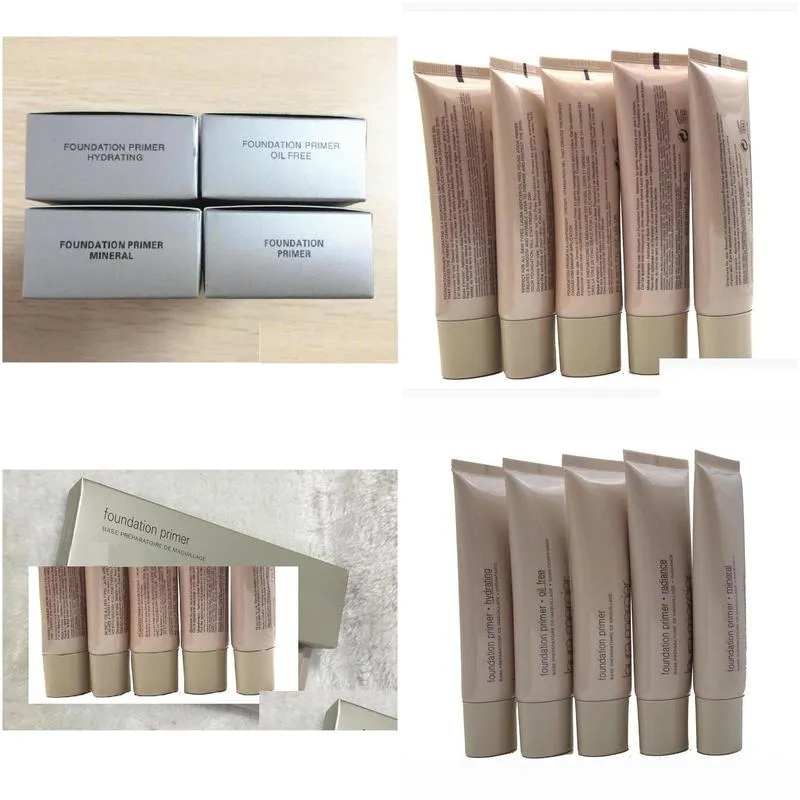 new makeup laura mercier foundation primer/hydrating/ mineral/ oil base 50ml 4 styles face makeup natural