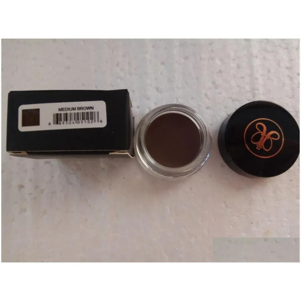 eyebrow enhancers pomade waterproof eye brow cream 4g blonde chocolate dark brown ebony auburn medium talpe