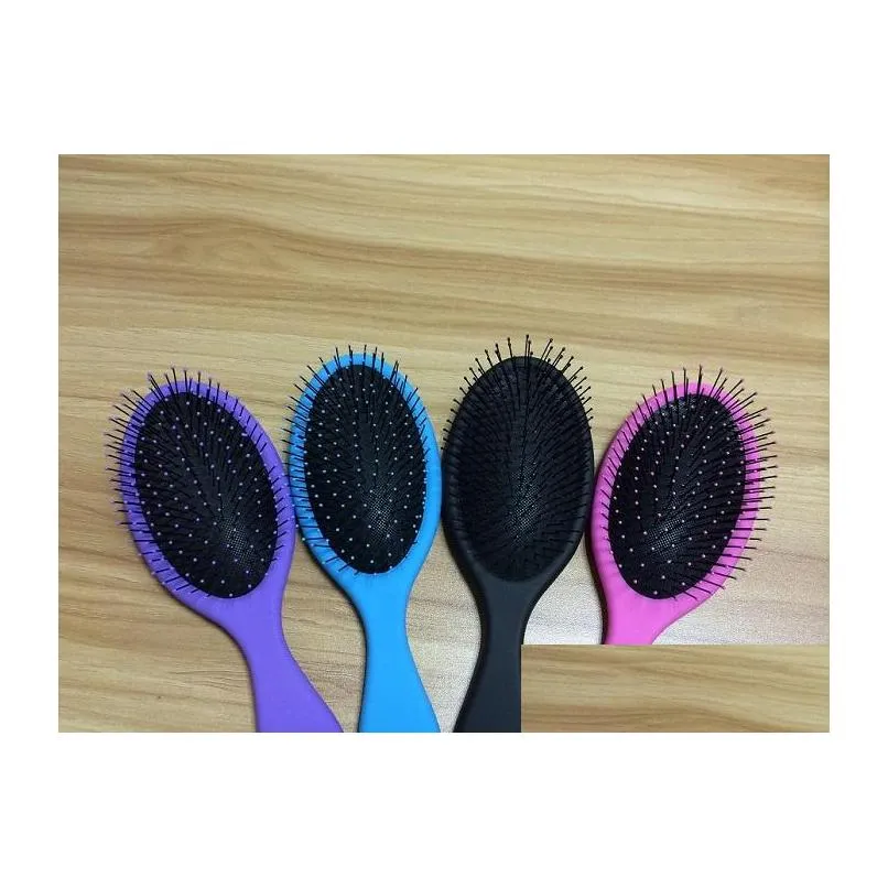 hair brush combs magic detangling handle  shower hair brush comb message combs salon styling tamer tool