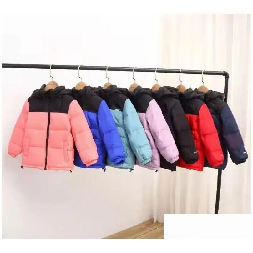 big boys girls brand down coat top quality kids hooded cottonpadded parka coats girl jackets children outwear boy jacket2998