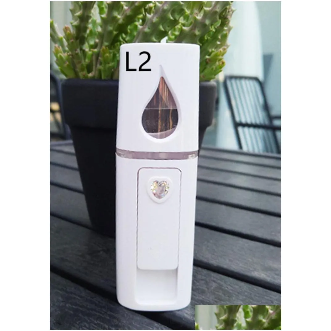 portable nano mist sprayer facial body steamer moisturizing skin care mini usb face spray beauty instruments with mirror