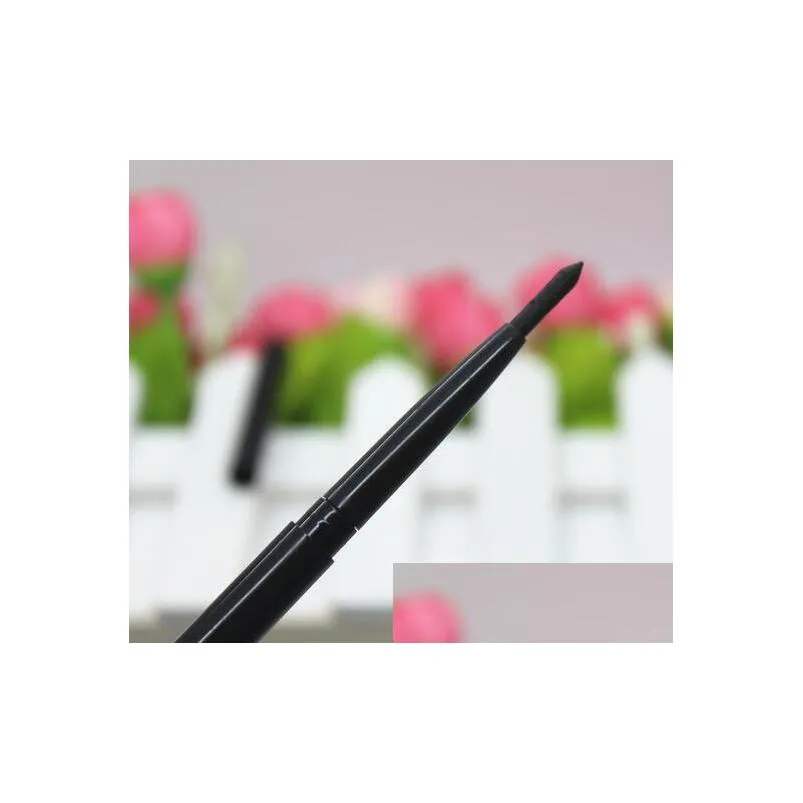 makeup automatic rotating and telescopic waterproof eyeliner black and brown