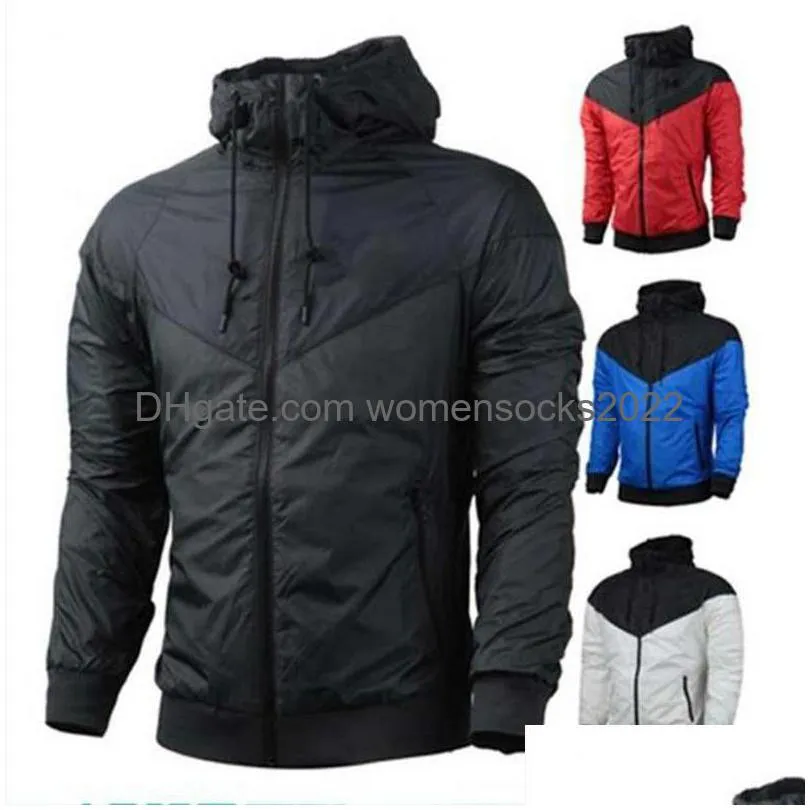  mens jacket stylish men thin casual jacket spring autumn windrunner jackets coat sport windbreaker for man