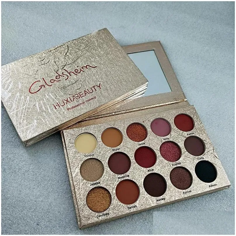 new makeup ralnbow your eyes glitter and matte 15color m eyeshadow palette eye shadows