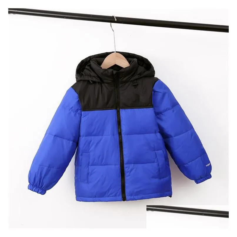 big boys girls brand down coat top quality kids hooded cottonpadded parka coats girl jackets children outwear boy jacket2998