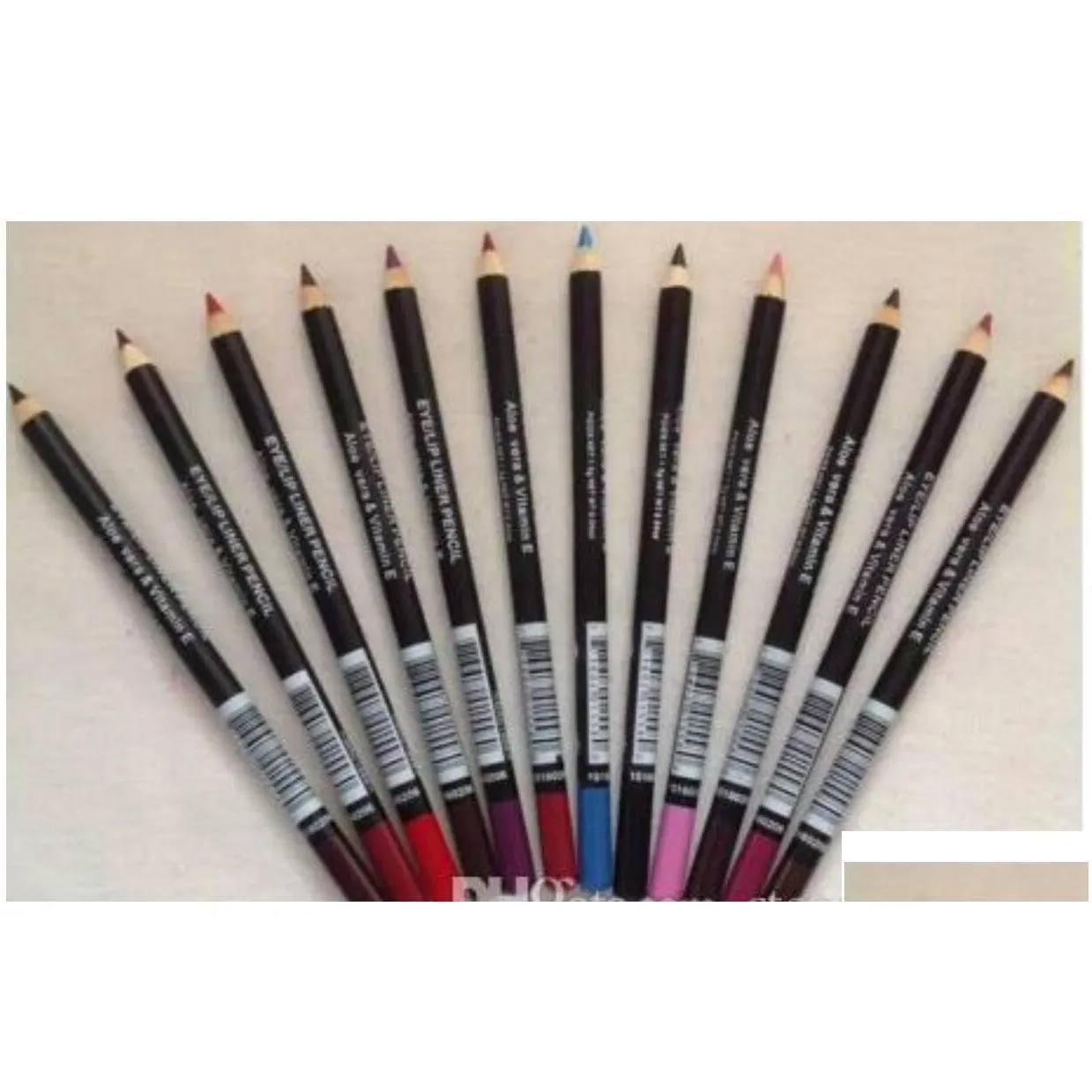 240 pcs waterproof eyeliner pencil cosmetics twelve different colors