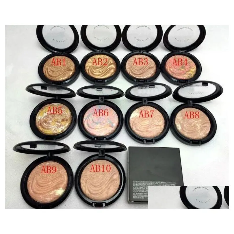 50 pcs makeup new mineralize powder english name and number 9g