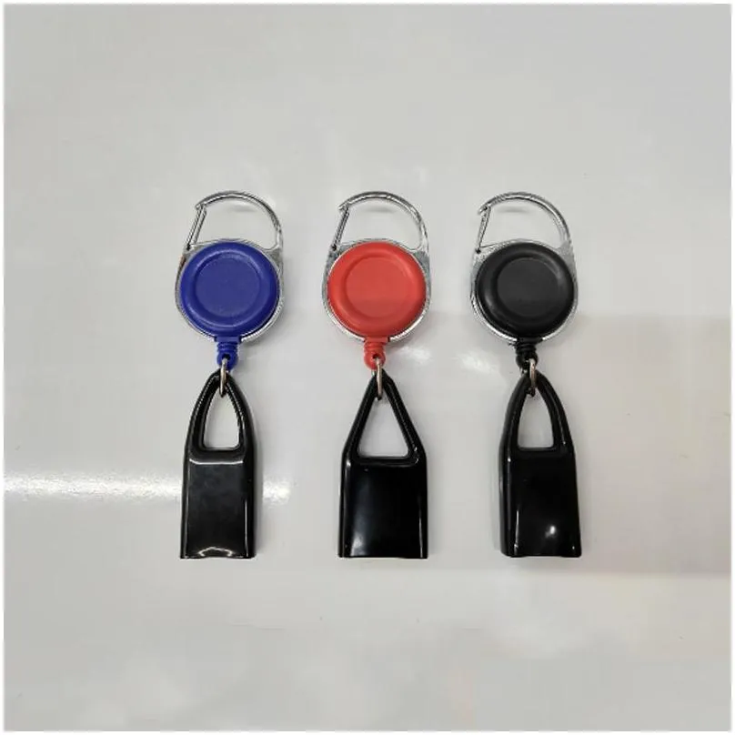 retractable keychain lighter protective leashes case sleeve holder outdoor lighters portable holder lighter protective covers bh2881