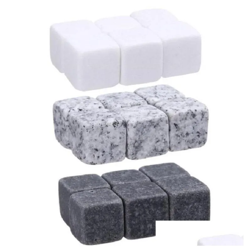 natural whiskey stones sipping ice cube stone whisky rock cooler christmas wedding party bar drinking accessories