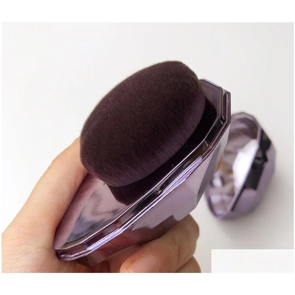 new diamond cut buffing brush perfect liquid foundation powder brush beauty makeup blending tool