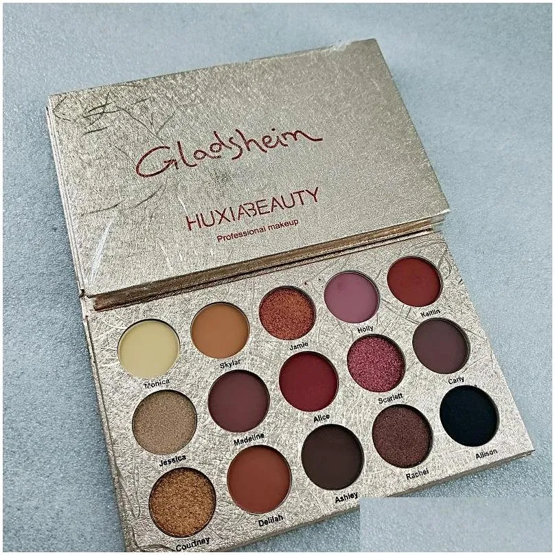 new makeup ralnbow your eyes glitter and matte 15color m eyeshadow palette eye shadows