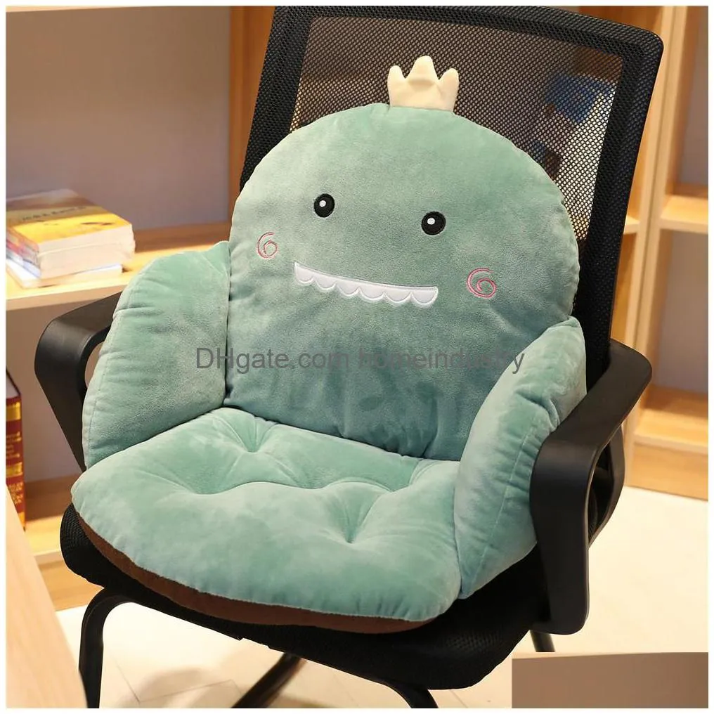 cushiondecorative pillow chair onepiece cushion office sedentary butt mat student seat back cushions waist support chair backrest mat home decoration