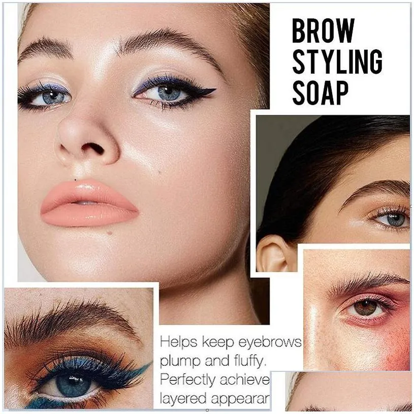 brow styling soap makeup balm styling brows soap kit eyebrow setting gel waterproof eyebrow tint pomade eyebrow shaping