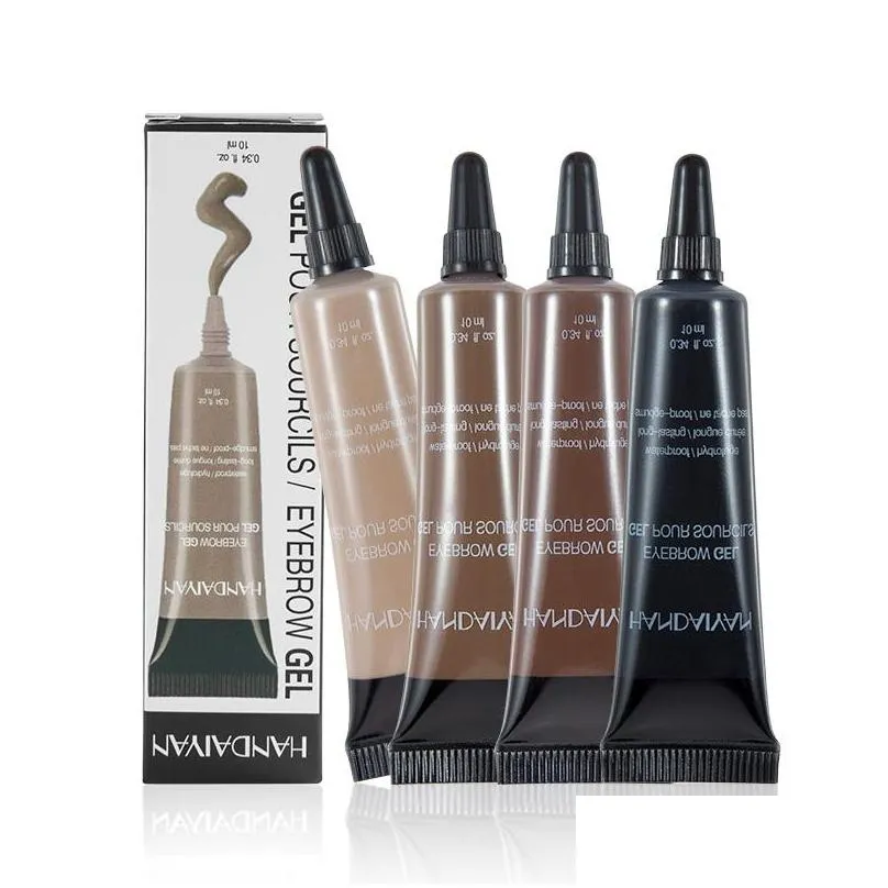 handaiyan gel eyebrow tintura per sopracciglia styling liquid 6 color waterproof nonsmoothing natural easy to wear makeup eyebrows