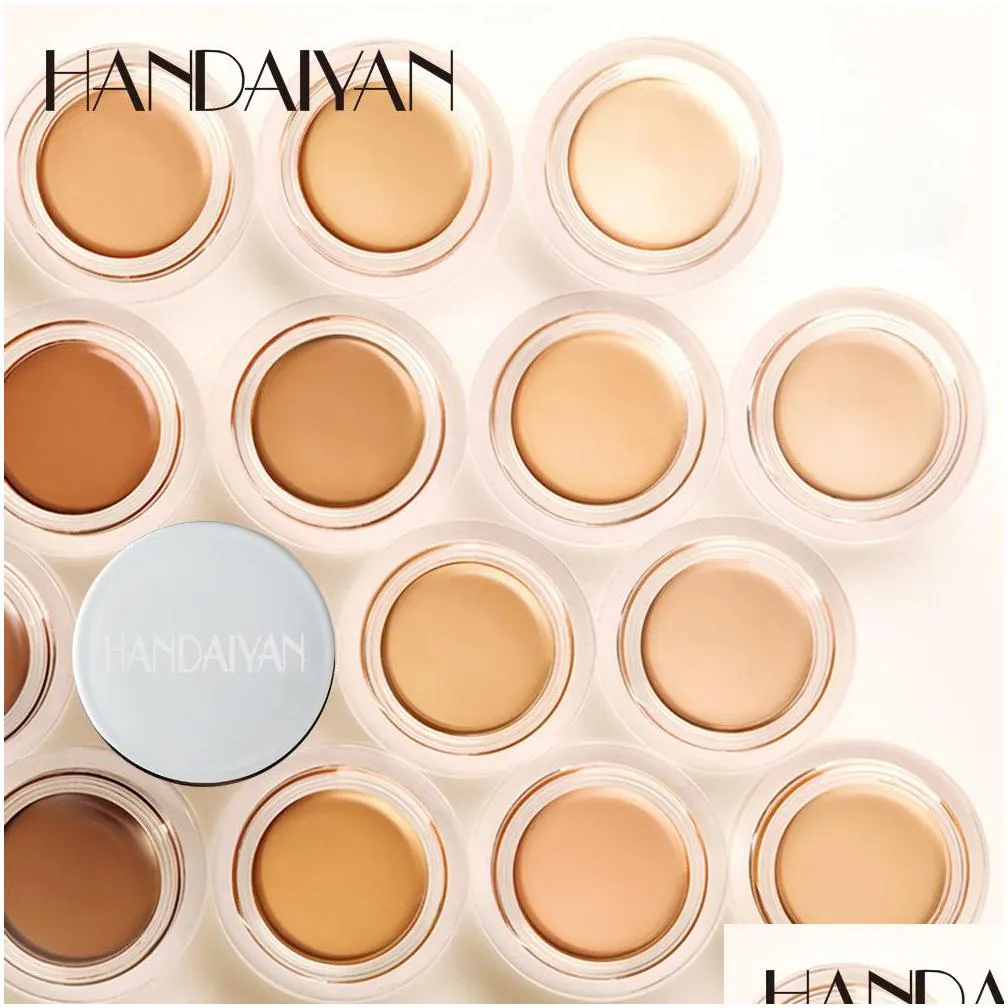 handaiyan concealer repair foundation makeup corrector full cover corretive lasting face contouring makeup 8 colors concealer