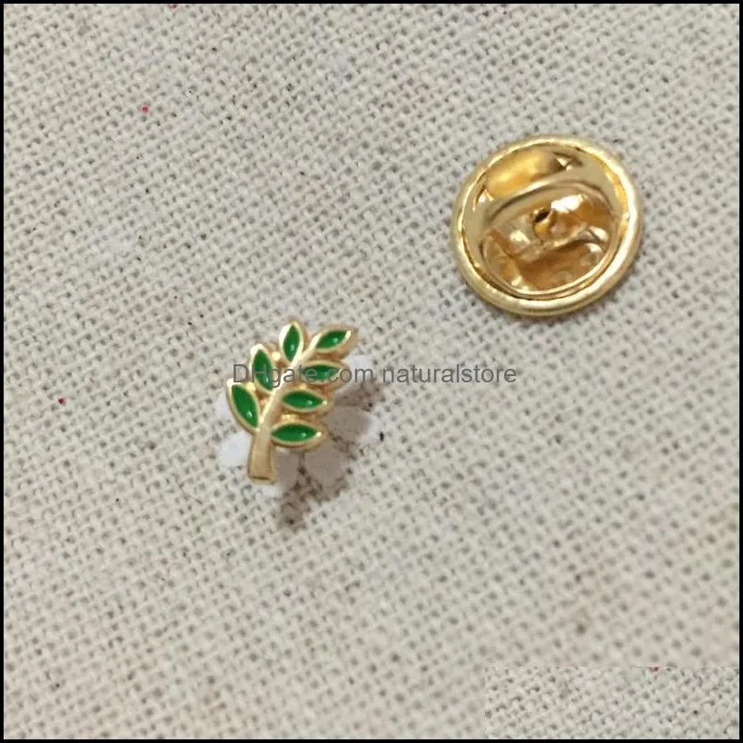 50pcs acacia sprig brooch and pins masonic regalia mason lapel pin akasha gift for fellow small custom enamel badge green leaf