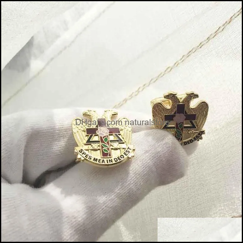 10 pairs masonic masonry mason cuff link masonry masons cufflinks sleeve button scottish rite rose croix cross 32 degree