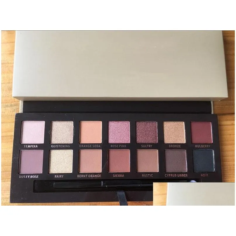 hot makeup eye shadow palette 14colors limited with brush eyeshadow palette