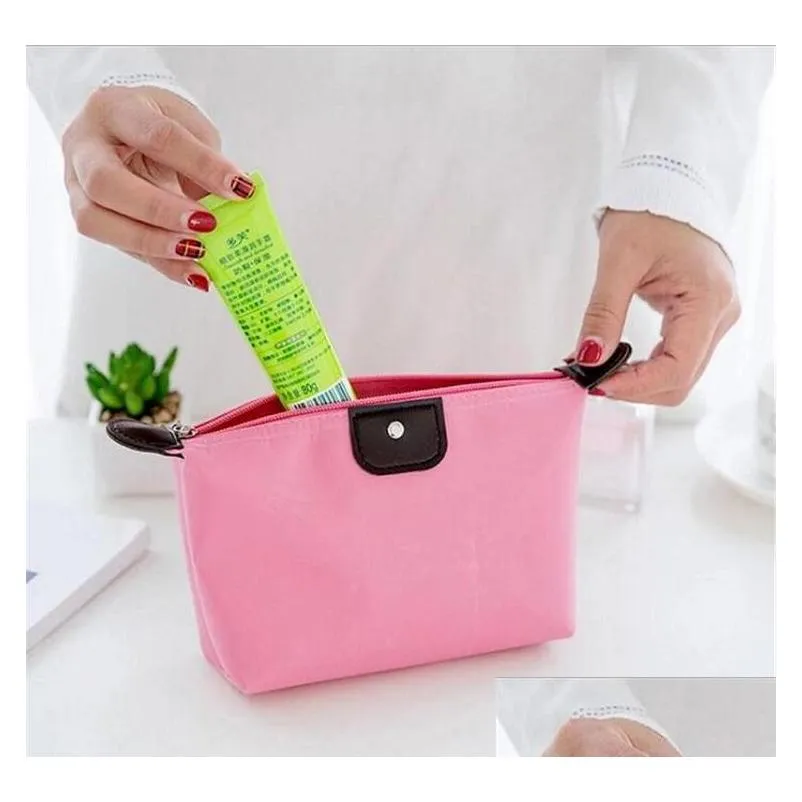 wholesale candy cute womens lady travel makeup bags cosmetic bag pouch clutch handbag