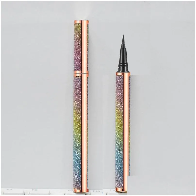 eyelash glue pen viscous liquid eyeliner pens skinny easy to wear natural makeup starry self adhesive pencil