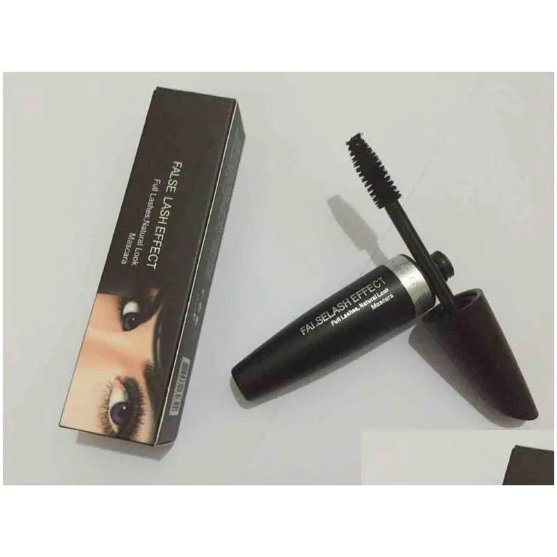 makeup fiber mascara fasle effect thick cruling lengthening makeup eyelash cream waterproff m520 cosmetic tools instcok