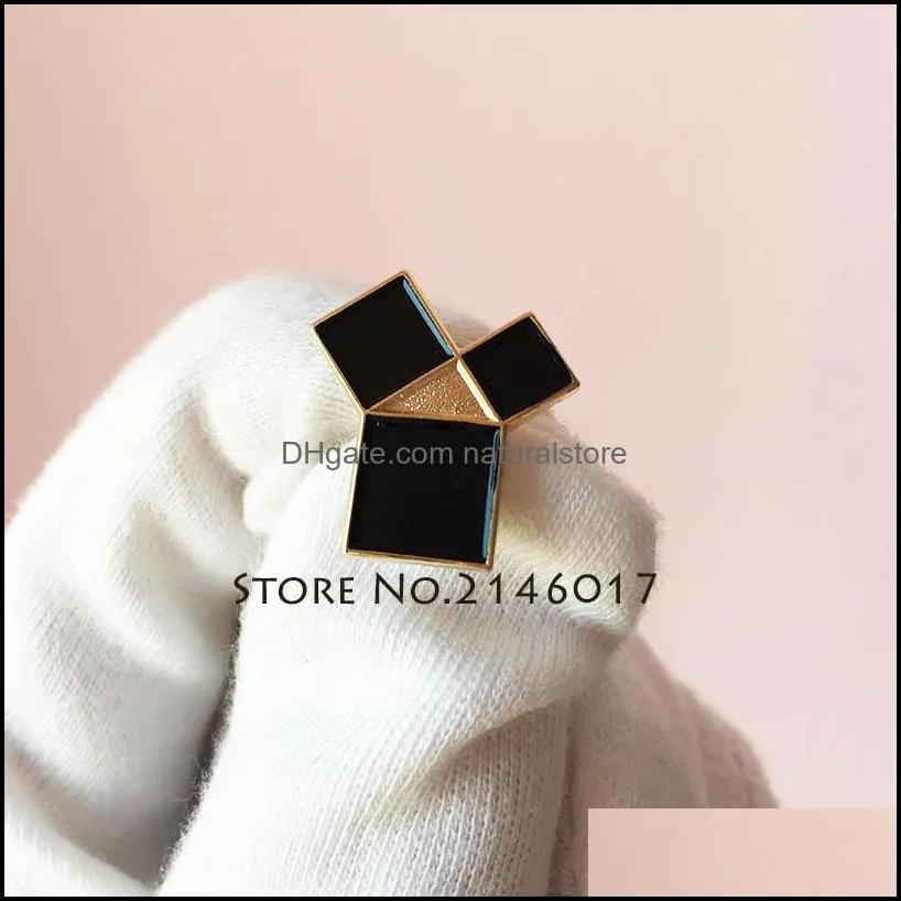 100pcs customized badge mason masonic soft enamel lapel pin tie tack euclids 47th problem pythagorean theorem pins brooch