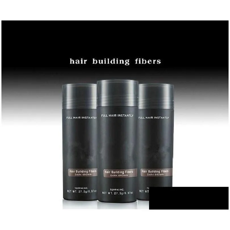 hair fiber keratin powder spray thinning hair concealer 10colors