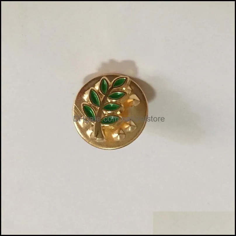 50pcs acacia sprig brooch and pins masonic regalia mason lapel pin akasha gift for fellow small custom enamel badge green leaf