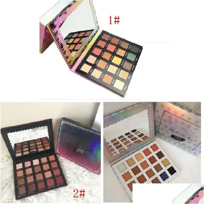 20 color hashtag/holy grail/nicol concilio pro eyeshadow palette limited edition natural pressed eye pigmented shadow cosmetics