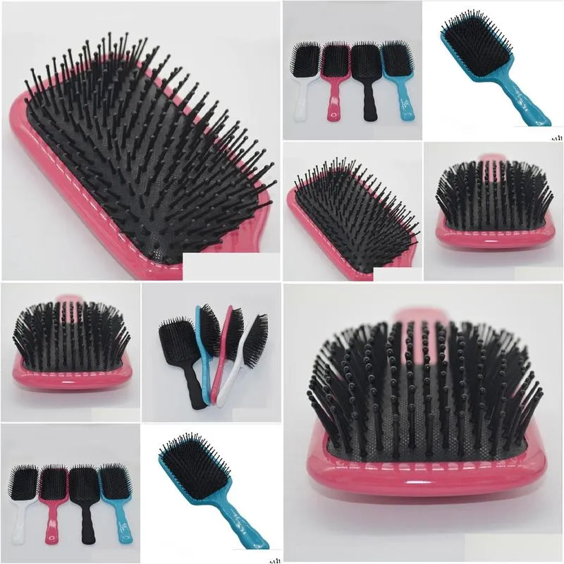 hair brushs combs magic detangling handle  shower comb head massage brush salon styling tool