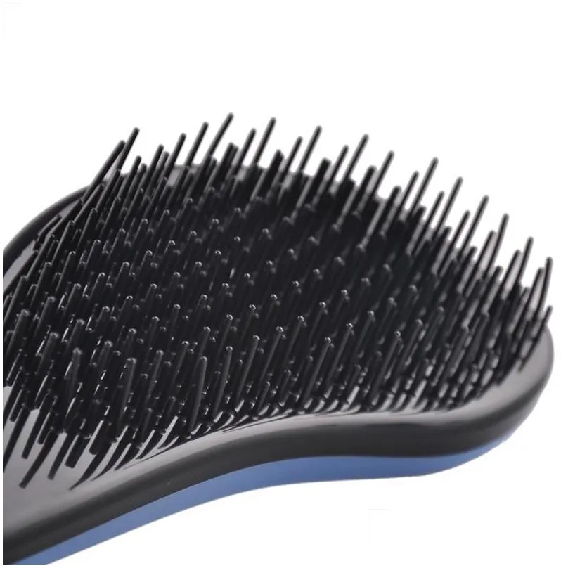 magic detangling handle hair brush comb salon styling tool  shower hair comb tt hair brush