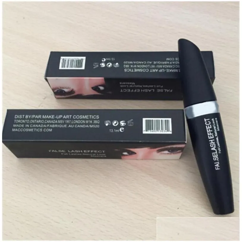 makeup fiber mascara fasle effect thick cruling lengthening makeup eyelash cream waterproff m520 cosmetic tools instcok