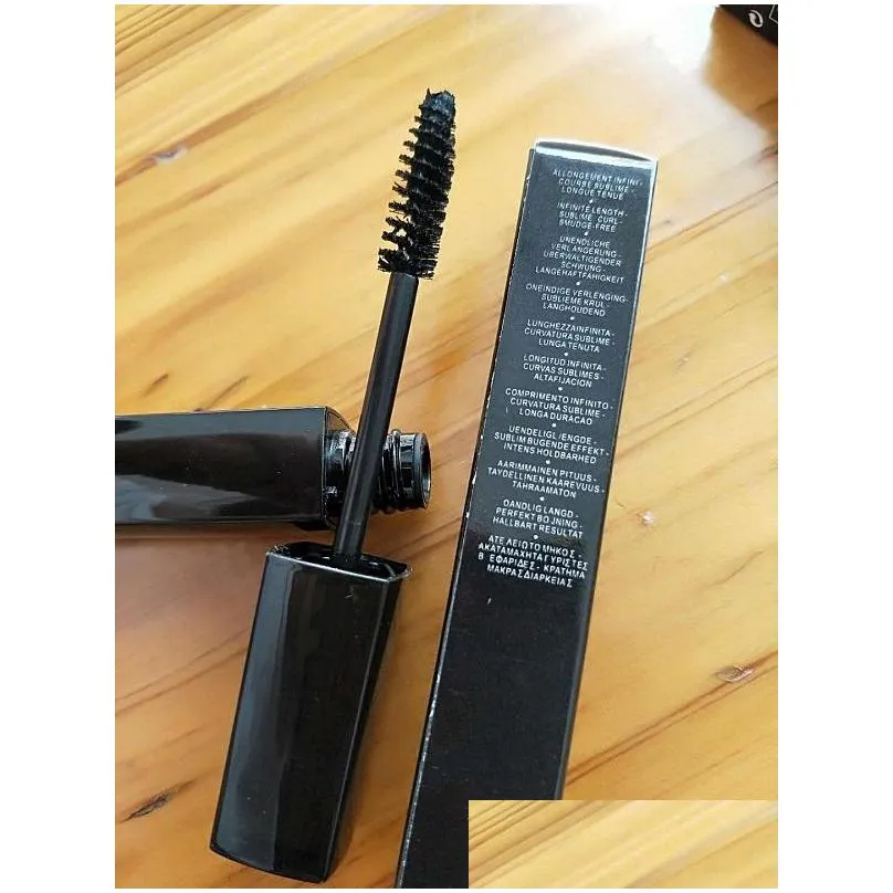 makeup sublime loungueur waterproof mascara length and curl mascara black colors cruling thick 10g