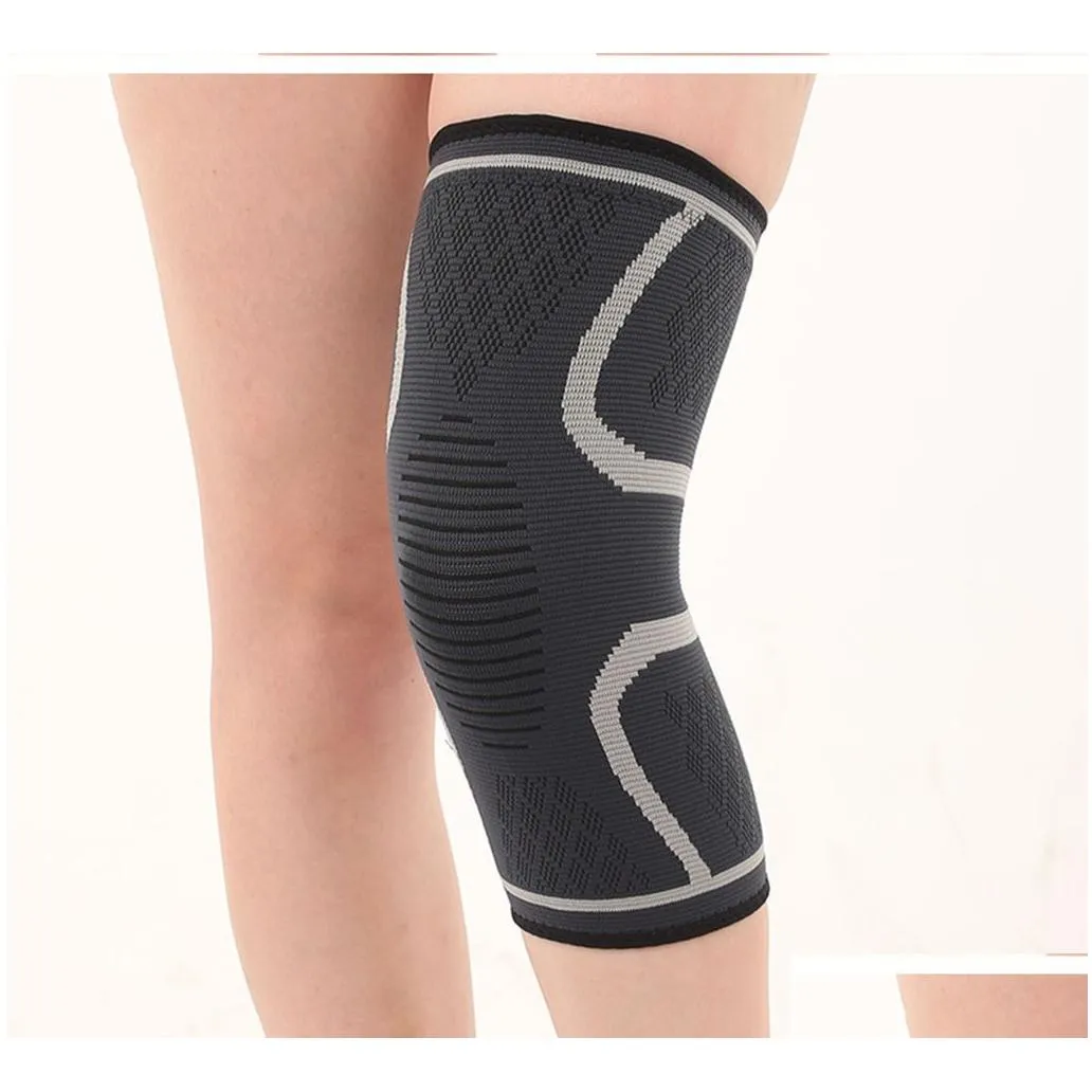 other health care items 1pcs fitness running cycling knee support braces elastic nylon sport compression knee pad sleeve for basketball