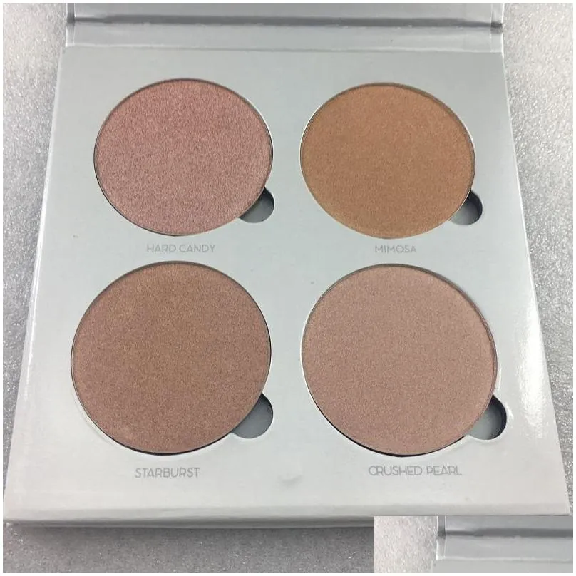 makeup face 4 colors bronzers highlighters palette7.4g