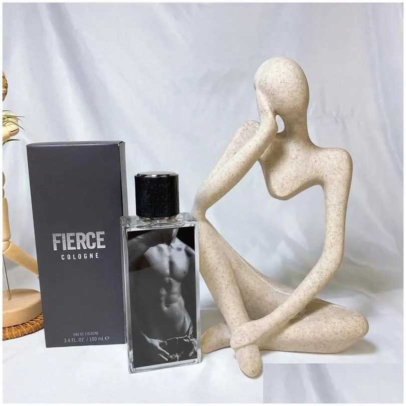 promotion classic men fragrance 100ml fierce perfume eau de cologne 3.4fl.oz long lasting good smell af man parfum spray fast ship high version